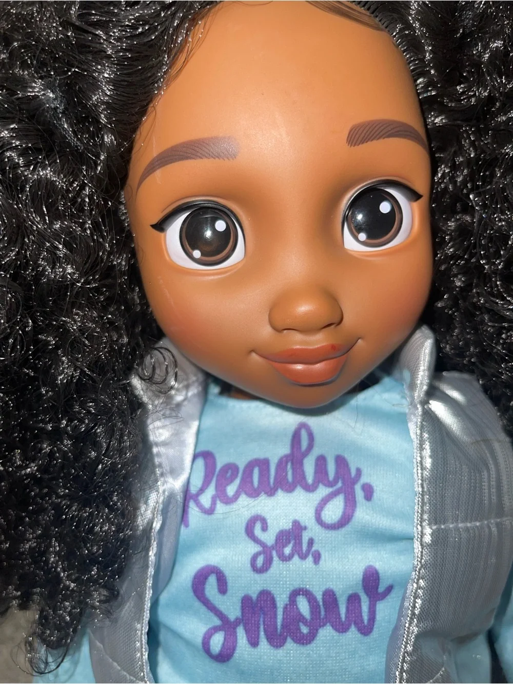 Disney Ily 4ever 18 inch doll brunette Elsa inspired